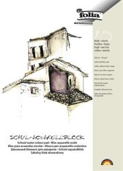 FOLIA Akvarell tömb, A4, 150 g, 10 lap, durva, FOLIA FOLIA Akvarell tömb, A4, 150 g, 10 lap, durva, FOLIA