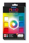   FIMO Gyurma készlet, 6x85 g, égethető, FIMO "Professional True Colours", 6 különböző szín