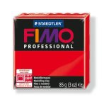   FIMO Gyurma, 85 g, égethető, FIMO "Professional", piros