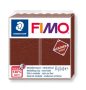   FIMO Gyurma, 57 g, égethető, FIMO" Leather Effect", dió
