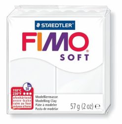 FIMO Gyurma, 57 g, égethető, FIMO "Soft", fehér FIMO Gyurma, 57 g, égethető, FIMO "Soft", fehér