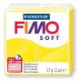   FIMO Gyurma, 57 g, égethető, FIMO "Soft", citromsárga