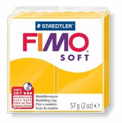 FIMO Gyurma, 57 g, égethető, FIMO "Soft", napsárga