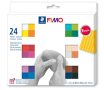   FIMO Gyurma, készlet, 24x25g, égethető,  FIMO "Soft Basic", 24 különböző szín