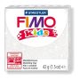   FIMO Gyurma, 42 g, égethető, FIMO "Kids", glitteres fehér