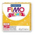 FIMO Gyurma, 42 g, égethető, FIMO "Kids", glitteres arany FIMO Gyurma, 42 g, égethető, FIMO "Kids", glitteres arany