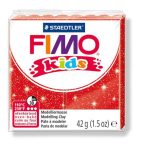 FIMO Gyurma, 42 g, égethető, FIMO "Kids", glitteres piros FIMO Gyurma, 42 g, égethető, FIMO "Kids", glitteres piros