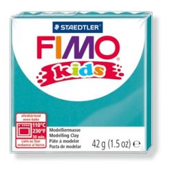 FIMO Gyurma, 42 g, égethető, FIMO "Kids", türkiz FIMO Gyurma, 42 g, égethető, FIMO "Kids", türkiz