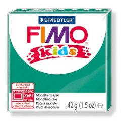 FIMO Gyurma, 42 g, égethető, FIMO "Kids", zöld FIMO Gyurma, 42 g, égethető, FIMO "Kids", zöld