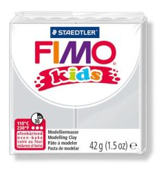 FIMO Gyurma, 42 g, égethető, FIMO "Kids", világosszürke FIMO Gyurma, 42 g, égethető, FIMO "Kids", világosszürke