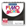 FIMO Gyurma, 42 g, égethető, FIMO "Kids", fekete