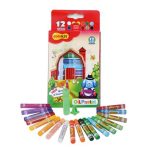 COLOKIT Olajpasztell kréta COLOKIT "Oil Pastel", 12 különböző szín COLOKIT Olajpasztell kréta COLOKIT "Oil Pastel", 12 különböző szín