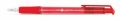   FLEXOFFICE Golyóstoll, 0,4 mm, nyomógombos, FLEXOFFICE "EasyGrip", piros