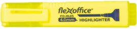 FLEXOFFICE Szövegkiemelő, 1-4 mm, FLEXOFFICE "HL05", sárga FLEXOFFICE Szövegkiemelő, 1-4 mm, FLEXOFFICE "HL05", sárga
