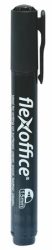 FLEXOFFICE Alkoholos marker, 1,5 mm, kúpos, FLEXOFFICE "PM03", fekete FLEXOFFICE Alkoholos marker, 1,5 mm, kúpos, FLEXOFFICE "PM03", fekete
