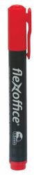 FLEXOFFICE Alkoholos marker, 1,5 mm, kúpos, FLEXOFFICE "PM03", piros FLEXOFFICE Alkoholos marker, 1,5 mm, kúpos, FLEXOFFICE "PM03", piros