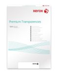   XEROX Fólia, írásvetítőhöz, A4, fekete-fehér és színes lézernyomtatóba, fénymásolóba, lehúzható vezetőcsíkkal, A4, XEROX