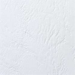 GBC Hátlap, A4, 250 g, bőr mintázat, GBC "LeatherGrain", fehér GBC Hátlap, A4, 250 g, bőr mintázat, GBC "LeatherGrain", fehér