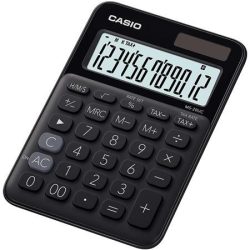 CASIO Számológép, asztali, 12 számjegy, CASIO "MS 20UC", fekete CASIO Számológép, asztali, 12 számjegy, CASIO "MS 20UC", fekete