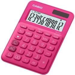 CASIO Számológép, asztali, 12 számjegy, CASIO, "MS 20 UC", magenta CASIO Számológép, asztali, 12 számjegy, CASIO, "MS 20 UC", magenta