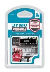   DYMO Feliratozógép szalag, 12 mm x 3 m, tartós, DYMO "D1", fekete-fehér