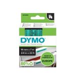 DYMO Feliratozógép szalag, 19 mm x 7 m, DYMO "D1", zöld-fekete DYMO Feliratozógép szalag, 19 mm x 7 m, DYMO "D1", zöld-fekete