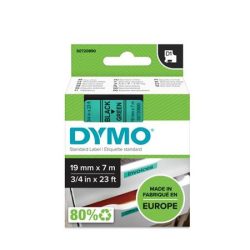 DYMO Feliratozógép szalag, 19 mm x 7 m, DYMO "D1", zöld-fekete DYMO Feliratozógép szalag, 19 mm x 7 m, DYMO "D1", zöld-fekete