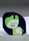 DYMO Feliratozógép szalag, papír, 12 mm x 4 m, DYMO "Letratag", fehér DYMO Feliratozógép szalag, papír, 12 mm x 4 m, DYMO "Letratag", fehér