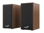 GENIUS Hangszóró, 2.0, 6W, USB táp, fa burkolat, GENIUS "SP-HF180", barna GENIUS Hangszóró, 2.0, 6W, USB táp, fa burkolat, GENIUS "SP-HF180", barna