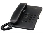 PANASONIC Telefon, vezetékes, PANASONIC "KX-TS500HGB", fekete PANASONIC Telefon, vezetékes, PANASONIC "KX-TS500HGB", fekete