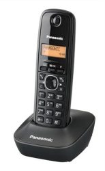 PANASONIC Telefon, vezeték nélküli, PANASONIC "KX-TG1611HGH", szürke PANASONIC Telefon, vezeték nélküli, PANASONIC "KX-TG1611HGH", szürke