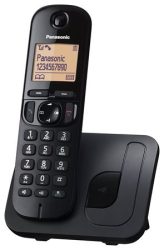 PANASONIC Telefon, vezeték nélküli, PANASONIC, "KX-TGC210PDB DECT", fekete PANASONIC Telefon, vezeték nélküli, PANASONIC, "KX-TGC210PDB DECT", fekete