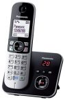 PANASONIC Telefon, vezeték nélküli, üzenetrögzítő, PANASONIC "KX-TG6821PDB", fekete PANASONIC Telefon, vezeték nélküli, üzenetrögzítő, PANASONIC "KX-TG6821PDB", fekete