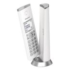   PANASONIC Telefon, vezeték nélküli, PANASONIC, "KX-TGK210PDW DECT", fehér