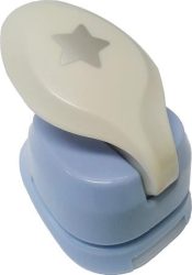 . Mintalyukasztó, 16 mm, csillag . Mintalyukasztó, 16 mm, csillag