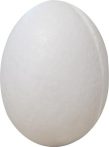 . Styropor tojás, 60 mm, 10 db