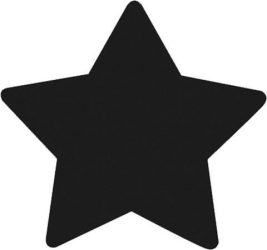 . Mintalyukasztó, 25 mm, csillag . Mintalyukasztó, 25 mm, csillag