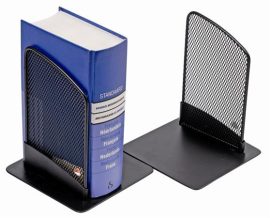 ALBA Könyvtámasz, fémhálós, 2 db, ALBA, fekete ALBA Könyvtámasz, fémhálós, 2 db, ALBA, fekete