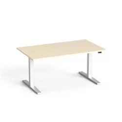 MAYAH Állítható magasságú íróasztal, 140x80 cm, MAYAH "Freedom SV-302", juhar