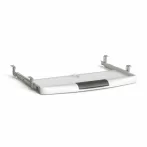   MAYAH Billentyűzet tartó polc, asztal alá szerelhető, 55x40 cm műanyag, MAYAH "Freedom SV-61", fehér