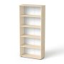   MAYAH Szekrény, 5 rendező magas, nyitott, polcos, MAYAH "Freedom SV-02", juhar