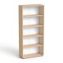   MAYAH Szekrény, 5 rendező magas, nyitott, polcos, MAYAH "Freedom SV-02",  tölgy