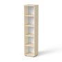   MAYAH Szekrény, 5 rendező magas, nyitott, polcos, keskeny MAYAH "Freedom SV-03", juhar