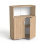 MAYAH Szekrény, 3 rendező magas, kombinált, polcos, MAYAH "Freedom SV-09", kőris MAYAH Szekrény, 3 rendező magas, kombinált, polcos, MAYAH "Freedom SV-09", kőris