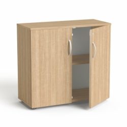 MAYAH Szekrény, 2 rendező magas, kétajtós, polcokkal, MAYAH "Freedom SV-10", kőris MAYAH Szekrény, 2 rendező magas, kétajtós, polcokkal, MAYAH "Freedom SV-10", kőris