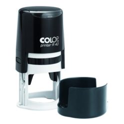 COLOP Bélyegző, kör, COLOP "Printer R 40", lila cserepárnával COLOP Bélyegző, kör, COLOP "Printer R 40", lila cserepárnával