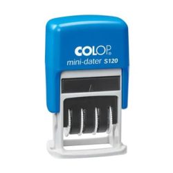 COLOP Dátumbélyegző, fordított, angol dátumbetűvel, COLOP "S120" COLOP Dátumbélyegző, fordított, angol dátumbetűvel, COLOP "S120"