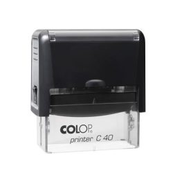 COLOP Bélyegző, COLOP "Printer C 40", fekete cserepárnával