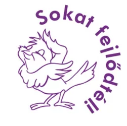 COLOP Bélyegző, motivációs, Sokat fejlődtél!, COLOP "N43-kék", lila