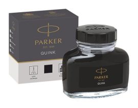 PARKER Üveges tinta, PARKER, "Quink", fekete PARKER Üveges tinta, PARKER, "Quink", fekete